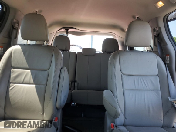 2015 Toyota Sienna Limited with VIN 5TDDK3DC4FS111836, listed as a Copart auction lot 61940595 with 111,579 mi miles and Salvage title. Bid and sale history available at DreamBid. Image 10.