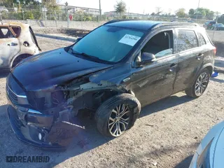 2017 Mitsubishi Outlander Sport SEL 2.4 with VIN JA4AR4AW6HZ017584, listed as a IAAI auction lot 41764208 with 90,604 mi miles. Bid and sale history available at carsss.com. Image 2.