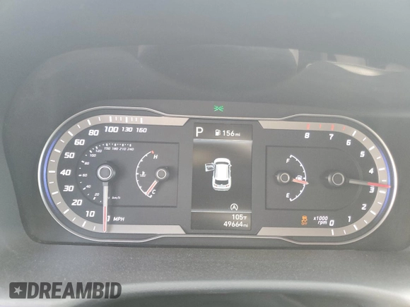 2023 Hyundai Tucson SEL with VIN 5NMJBCAE5PH208542, listed as a Copart auction lot 62022515 with 49,664 mi miles and Clean title. Bid and sale history available at DreamBid. Image 9.