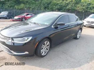2015 Chrysler 200 Limited with VIN 1C3CCCAB9FN558368, listed as a IAAI auction lot 42510623 with 105,458 mi miles and . Bid and sale history available at DreamBid. Image 2.