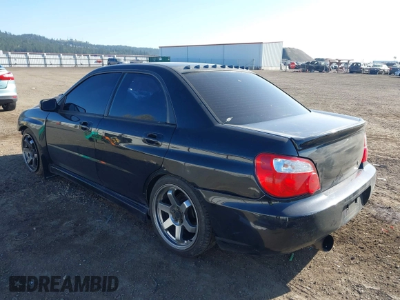 2005 Subaru Impreza Sedan (Natl) WRX with VIN JF1GD29605G515722, listed as a IAAI auction lot 42030403 with 213,788 mi miles. Bid and sale history available at carsss.com. Image 3.