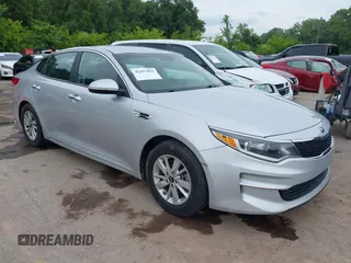 2017 Kia Optima LX with VIN KNAGT4L37H5157247, listed as a IAAI auction lot 42497025 with 154,721 mi miles and . Bid and sale history available at DreamBid. Image 1.