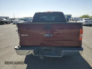 2005 Ford F-150 XLT with VIN 1FTPW12505KE04648, listed as a Copart auction lot 53284395 with 184,753 mi miles and Salvage Title. Bid and sale history available at carsss.com. Image 6.