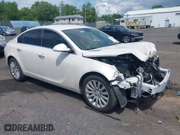2012 Buick Regal Turbo Premium 1 with VIN 2G4GS5EV2C9143273, listed as a IAAI auction lot 42681584 with 128,461 mi miles and . Bid and sale history available at DreamBid. Image 1.