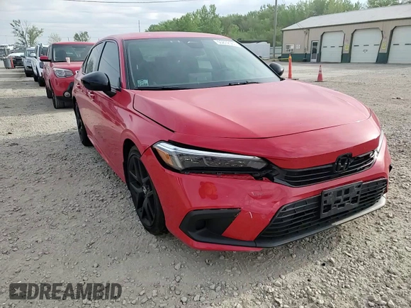 2023 Honda Civic Sport z VIN 2HGFE2F54PH553638, wystawiony jako Copart lot #55872565 z przebiegiem 37 947 mil mil oraz Szkoda całkowita • Salvage title. Historia ofert i sprzedaży dostępna na DreamBid. Obrazek 13.
