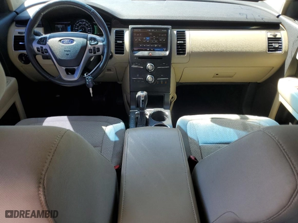 2014 Ford Flex SEL with VIN 2FMGK5C82EBD45510, listed as a Copart auction lot 48951795 with 119,038 mi miles and Salvage Title. Bid and sale history available at carsss.com. Image 8.