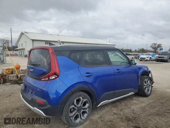 2022 Kia Soul X-Line with VIN KNDJ23AU1N7179164, listed as a Copart auction lot 79697254 with 18,138 mi miles and Salvage Title. Bid and sale history available at DreamBid. Image 3.