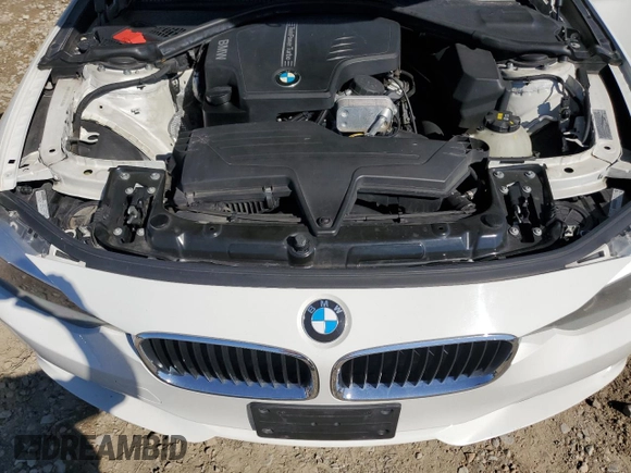 2015 BMW 3 Series 328i with VIN WBA3C1C59FK120469, listed as a Copart auction lot 46492435 with 114,970 mi miles and Salvage Title. Bid and sale history available at carsss.com. Image 12.