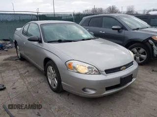 2006 Chevrolet Monte Carlo LT 3.9L with VIN 2G1WK151569210533, listed as a IAAI auction lot 41427547 with 106,360 mi miles. Bid and sale history available at carsss.com. Image 1.