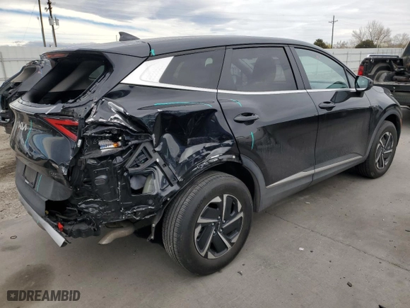 2023 Kia Sportage Hybrid LX with VIN KNDPUCAG0P7050737, listed as a Copart auction lot 50138945 with NaN miles and Salvage Title. Bid and sale history available at carsss.com. Image 3.