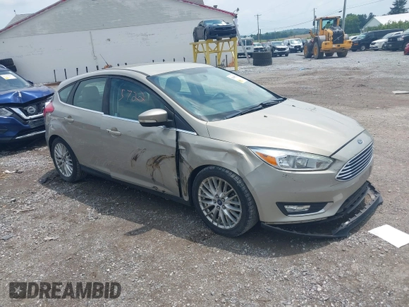 2015 Ford Focus Titanium с VIN 1FADP3N2XFL367753, выставлен на аукционе IAAI как лот 42695722 с пробегом 26 565 миль миль и . История ставок и продаж доступна на DreamBid. Изображение 1.