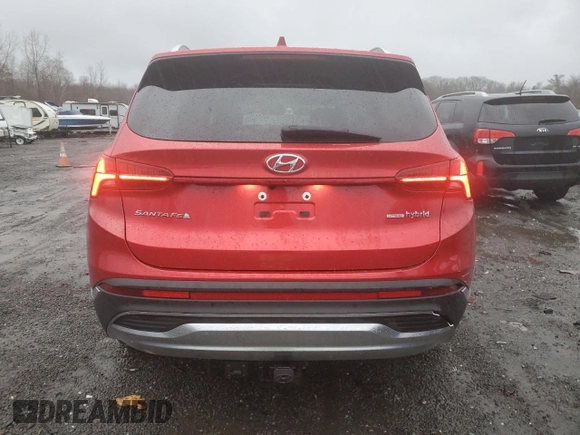 2023 Hyundai Santa Fe Hybrid Limited with VIN 5NMS5DA15PH004564, listed as a Copart auction lot 84178164 with 32,729 mi miles and Salvage Title. Bid and sale history available at carsss.com. Image 6.
