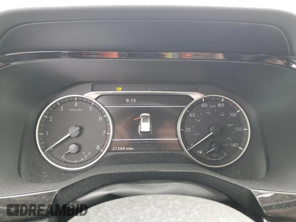 2024 Nissan Pathfinder SL with VIN 5N1DR3CC7RC220127, listed as a Copart auction lot 56792655 with 21,544 mi miles and Salvage title. Bid and sale history available at DreamBid. Image 9.