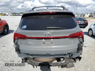 2022 Hyundai Santa Fe Limited with VIN 5NMS44AL6NH403999, listed as a Copart auction lot 85332734 with 19,610 mi miles and Salvage Title. Bid and sale history available at carsss.com. Image 6.