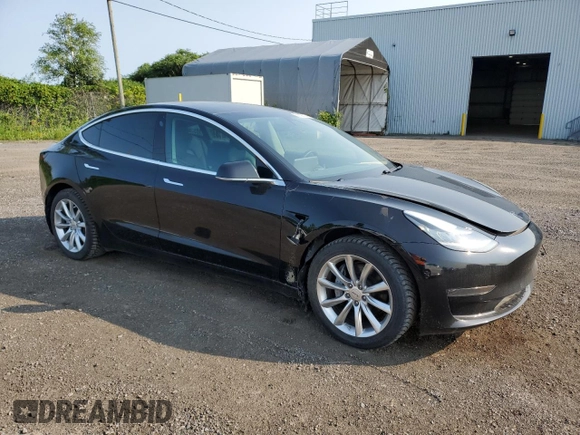 2020 Tesla Model 3 Standard Range Plus with VIN 5YJ3E1EA8LF609364, listed as a Copart auction lot 58828794 with 127,781 mi miles and Non Repairable. Bid and sale history available at DreamBid. Image 4.