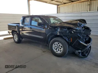 2024 Nissan Frontier SV with VIN 1N6ED1EJ3RN650410, listed as a Copart auction lot 69147654 with 6,483 mi miles and Salvage Title. Bid and sale history available at carsss.com. Image 4.