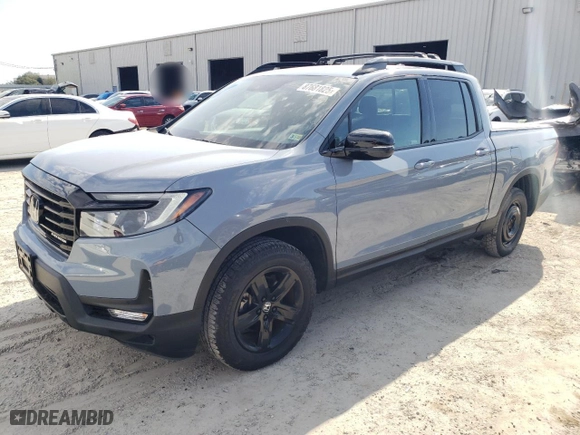2023 Honda Ridgeline Black Edition with VIN 5FPYK3F87PB012399, listed as a Copart auction lot 87681825 with 16,201 mi miles and Salvage Title. Bid and sale history available at carsss.com. Image 1.
