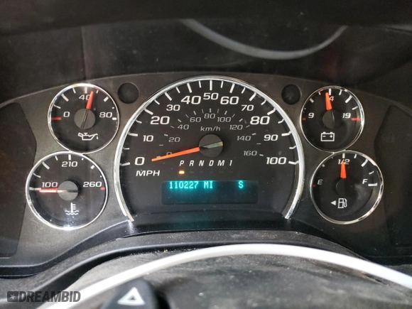 2017 Chevrolet Express Passenger LT with VIN 1GAZGPFFXH1281424, listed as a Copart auction lot 43354815 with 110,227 mi miles and Salvage Title. Bid and sale history available at carsss.com. Image 9.