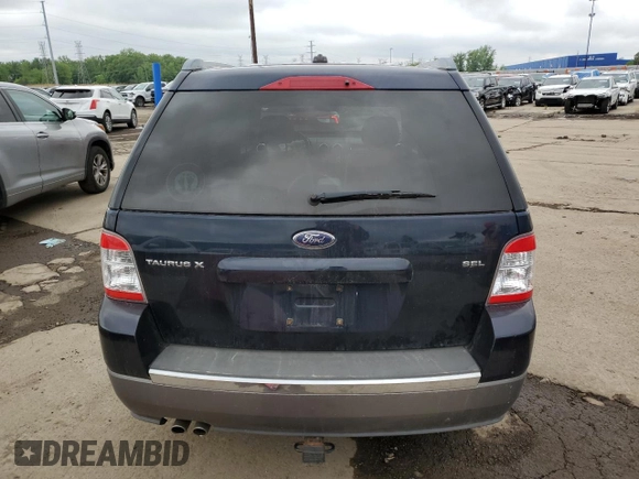 2008 Ford Taurus X SEL with VIN 1FMDK02W28GA43315, listed as a Copart auction lot 59007055 with 239,962 mi miles and Clean title. Bid and sale history available at DreamBid. Image 6.