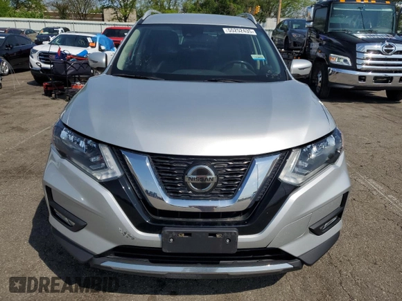 2019 Nissan Rogue S with VIN 5N1AT2MV1KC756446, listed as a Copart auction lot 55252435 with 161,548 mi miles and Clean Title. Bid and sale history available at carsss.com. Image 5.