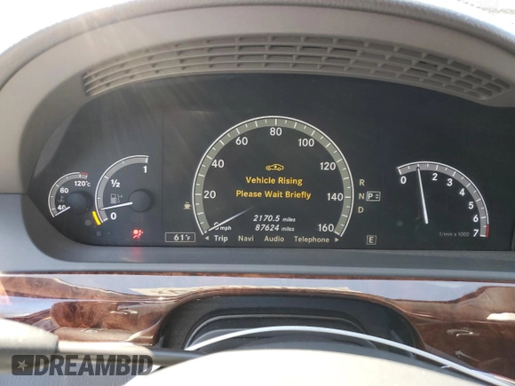 2012 Mercedes-Benz S 550 with VIN WDDNG9EB7CA489906, listed as a Copart auction lot 53797225 with 87,624 mi miles and Clean Title. Bid and sale history available at carsss.com. Image 9.