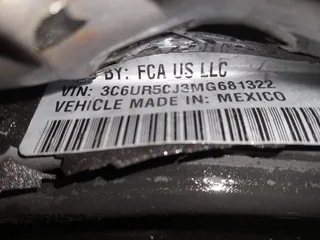 2021 Ram 2500 Tradesman с VIN 3C6UR5CJ3MG681322, выставлен на аукционе IAAI как лот 41876099 с пробегом 95 226 миль миль и . История ставок и продаж доступна на DreamBid. Изображение 9.