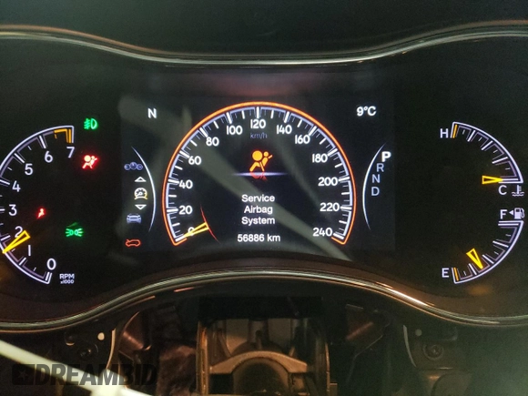 2022 Jeep Grand Cherokee WK Altitude with VIN 1C4RJFAG9NC140332, listed as a Copart auction lot 83763484 with 56,886 mi miles and Salvage Title. Bid and sale history available at carsss.com. Image 9.