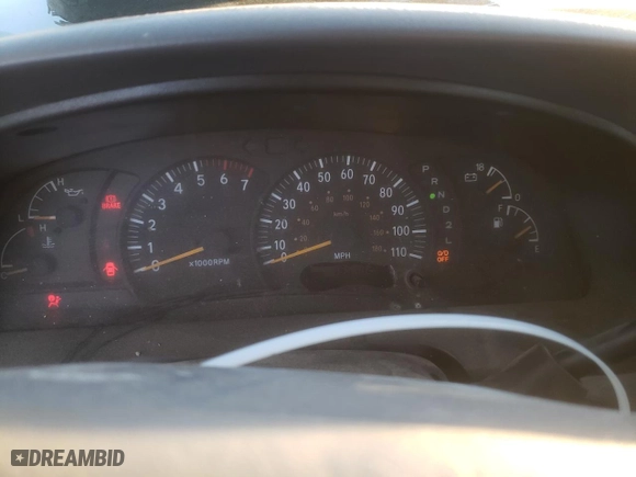 2000 Toyota Tundra SR5 with VIN 5TBRT3418YS009579, listed as a Copart auction lot 47286165 with 195,182 mi miles and Salvage Title. Bid and sale history available at carsss.com. Image 9.