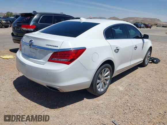 2016 Buick LaCrosse Leather with VIN 1G4GB5G31GF172921, listed as a IAAI auction lot 42101415 with 84,398 mi miles. Bid and sale history available at carsss.com. Image 4.