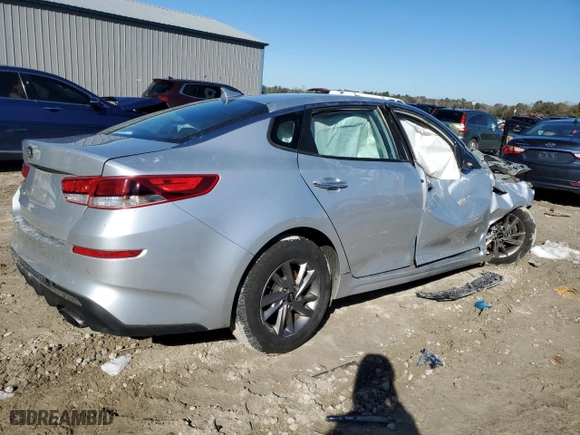 2020 Kia Optima LX with VIN 5XXGT4L3XLG381748, listed as a Copart auction lot 41619165 with 0 mi miles and Non Repairable. Bid and sale history available at carsss.com. Image 3.