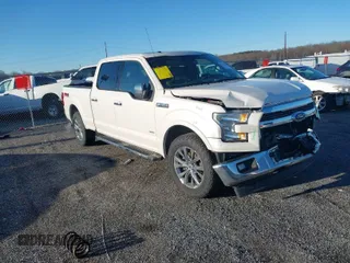 2017 Ford F-150 XL with VIN 1FTFW1EG6HFC82318, listed as a IAAI auction lot 41826702 with 150,864 mi miles. Bid and sale history available at carsss.com. Image 1.