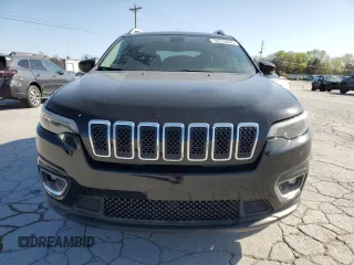 2019 Jeep Cherokee Limited with VIN 1C4PJMDX0KD197631, listed as a Copart auction lot 52078845 with 86,281 mi miles and Salvage title. Bid and sale history available at DreamBid. Image 5.