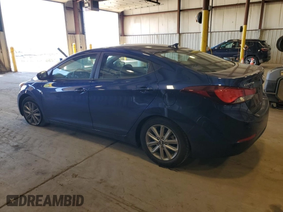 2015 Hyundai Elantra SE with VIN 5NPDH4AE9FH619848, listed as a Copart auction lot 54299825 with 49,432 mi miles and Salvage Title. Bid and sale history available at DreamBid. Image 2.
