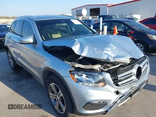 2016 Mercedes-Benz GLC with VIN WDC0G4JB0GF056170, listed as a IAAI auction lot 41536654 with 55,120 mi miles. Bid and sale history available at carsss.com. Image 1.