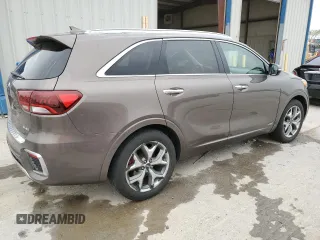 2019 Kia Sorento SX V6 with VIN 5XYPKDA57KG470436, listed as a Copart auction lot 50818545 with 168,760 mi miles and Salvage Title. Bid and sale history available at carsss.com. Image 3.