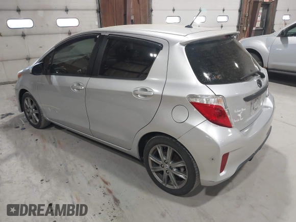 2012 Toyota Yaris L with VIN JTDKTUD31CD511550, listed as a IAAI auction lot 42157934 with 131,183 mi miles. Bid and sale history available at carsss.com. Image 3.