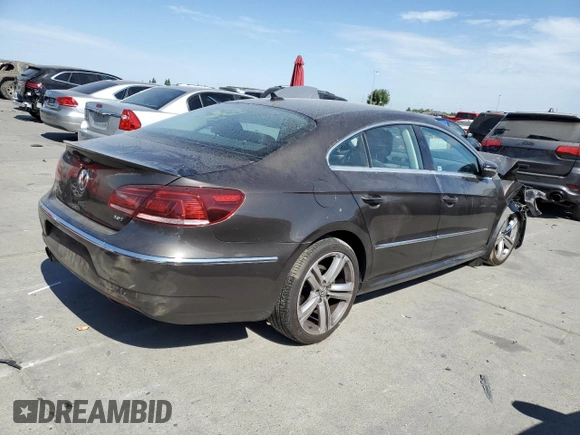 2014 Volkswagen CC R-Line with VIN WVWBP7AN7EE537157, listed as a Copart auction lot 65404654 with 153,336 mi miles and Salvage Title. Bid and sale history available at DreamBid. Image 3.