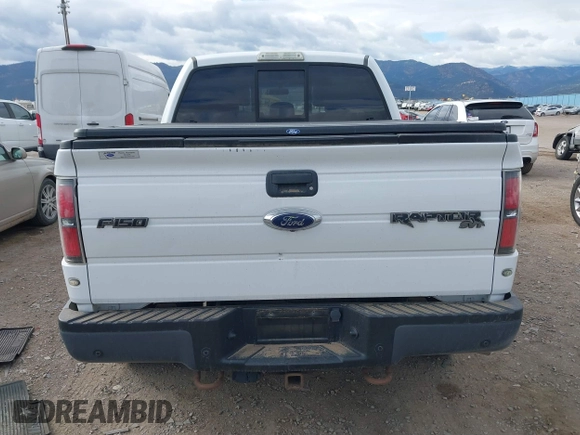 2014 Ford F-150 SVT Raptor with VIN 1FTFW1R62EFC00548, listed as a IAAI auction lot 40706960 with 71,590 mi miles and . Bid and sale history available at carsss.com. Image 16.