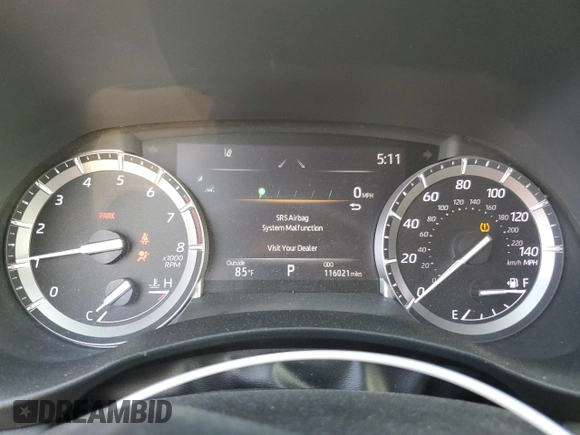 2022 Toyota Highlander XSE z VIN 5TDLZRAHXNS094971, wystawiony jako Copart lot #42645505 z przebiegiem 116 021 mil mil oraz Szkoda całkowita • Salvage title. Historia ofert i sprzedaży dostępna na DreamBid. Obrazek 9.