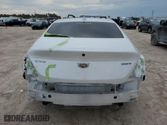 2021 Cadillac CT4 Premium Luxury with VIN 1G6DB5RK2M0112496, listed as a Copart auction lot 70277664 with Not Provided miles and Salvage Title. Bid and sale history available at DreamBid. Image 6.