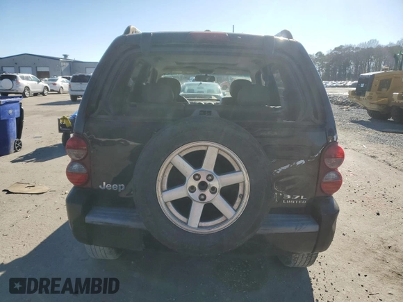 2006 Jeep Liberty Limited with VIN 1J4GK58K96W140561, listed as a Copart auction lot 42364665 with 227,974 mi miles and Salvage title. Bid and sale history available at DreamBid. Image 6.
