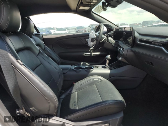 2024 Ford Mustang EcoBoost with VIN 1FAGP8UH7R5125351, listed as a Copart auction lot 62121375 with 9,149 mi miles and Salvage title. Bid and sale history available at DreamBid. Image 10.