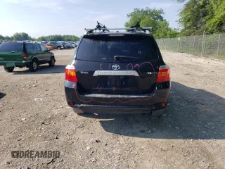 2009 Toyota Highlander Limited with VIN JTEDS42A092088408, listed as a Copart auction lot 62070035 with 201,260 mi miles and Salvage title. Bid and sale history available at DreamBid. Image 6.