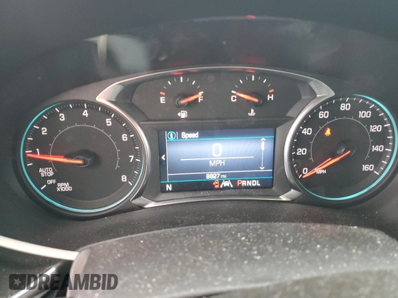 2024 Chevrolet Equinox LS with VIN 3GNAXHEG0RL273340, listed as a Copart auction lot 44200565 with 8,827 mi miles and Non Repairable. Bid and sale history available at DreamBid. Image 9.