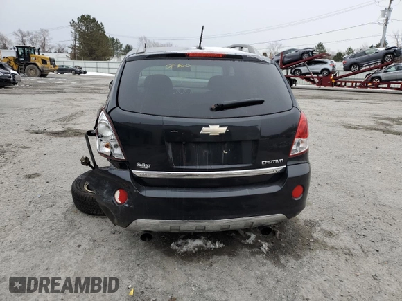 2012 Chevrolet Captiva Sport LTZ with VIN 3GNFL4E5XCS624082, listed as a Copart auction lot 83013754 with 107,037 mi miles and Salvage Title. Bid and sale history available at DreamBid. Image 6.