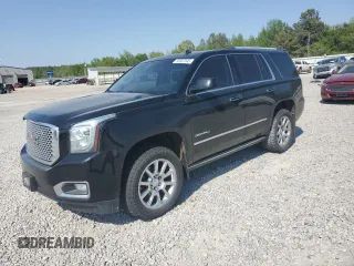 2015 GMC Yukon Denali z VIN 1GKS2CKJ8FR132636, wystawiony jako Copart lot #53567045 z przebiegiem 148 997 mil mil oraz Szkoda całkowita • Salvage title. Historia ofert i sprzedaży dostępna na DreamBid. Obrazek 1.