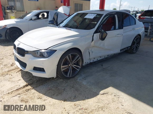 2015 BMW 3 Series 335i with VIN WBA3A9C57FK472521, listed as a IAAI auction lot 42672174 with Not provided miles and . Bid and sale history available at DreamBid. Image 17.