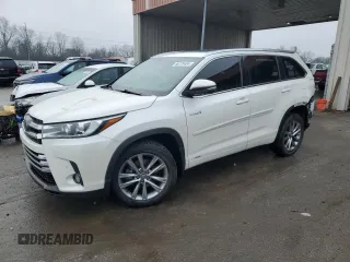 2018 Toyota Highlander Hybrid Limited with VIN 5TDDGRFH4JS039865, listed as a Copart auction lot 86720484 with 118,926 mi miles and Salvage title. Bid and sale history available at DreamBid. Image 1.