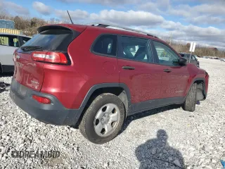 2016 Jeep Cherokee Sport z VIN 1C4PJMAB7GW311175, wystawiony jako Copart lot #80024944 z przebiegiem 81 525 mil mil oraz Szkoda całkowita • Salvage title. Historia ofert i sprzedaży dostępna na DreamBid. Obrazek 3.
