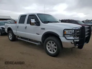 2007 Ford Super Duty F-250 XL with VIN 1FTSW21PX7EA64350, listed as a Copart auction lot 76885634 with 184,328 mi miles and Salvage Title. Bid and sale history available at carsss.com. Image 4.